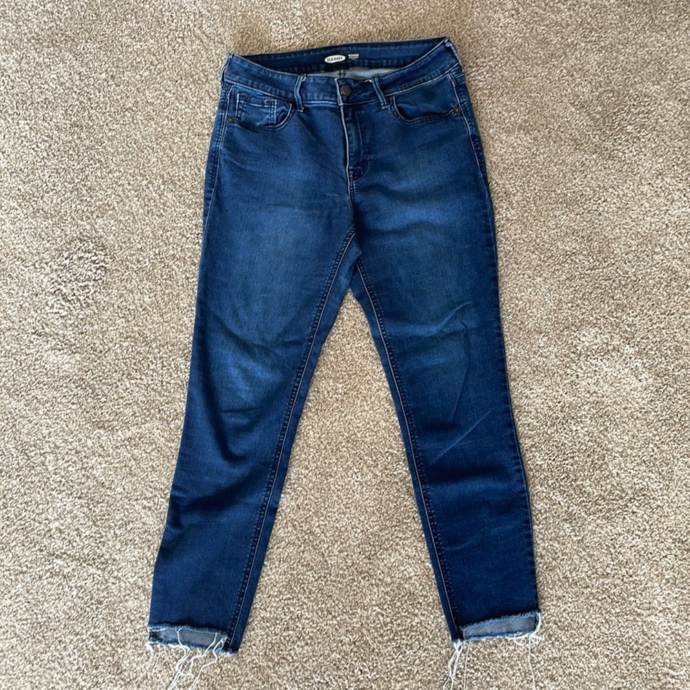 Old Navy Rockstar Super Skinny Ankle Jeans 8